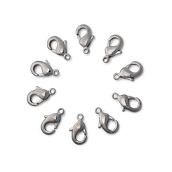 10mm Shiny Lobster Clasp Set of 10 Pieces (ONLINE ORDER ONLY)