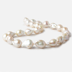 10x13.5-11x19.5mm Off White Ultra Baroque Freshwater Pearl 16 inch 23 pieces A (ONLINE ORDER ONLY)