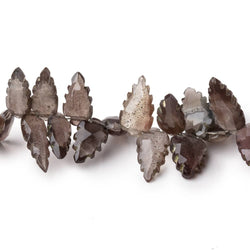 10x6-12x7mm Cat's Eye Scapolite Faceted Leaf Beads 8 inch 55 pieces (ONLINE ORDER ONLY)