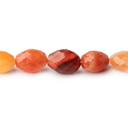 10x8-12x9mm Multi Color Fire Opal Faceted Nuggets 16 inch 35 Beads AA (ONLINE ORDER ONLY)