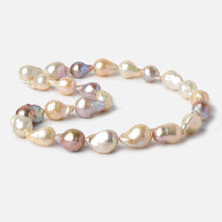 11-13mm Multi Color Ultra Baroque Freshwater Pearls 16.5 inch 23 pieces (ONLINE ORDER ONLY)