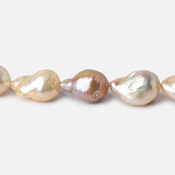 11-13mm Multi Color Ultra Baroque Freshwater Pearls 16.5 inch 23 pieces (ONLINE ORDER ONLY)