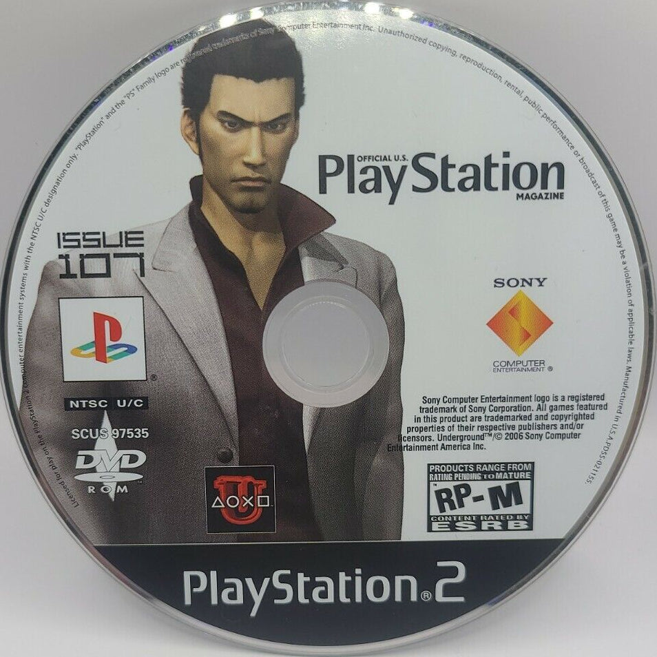 Official U.S. PlayStation Magazine Demo Disc Issue 107 (Playstation 2) (Online Only)
