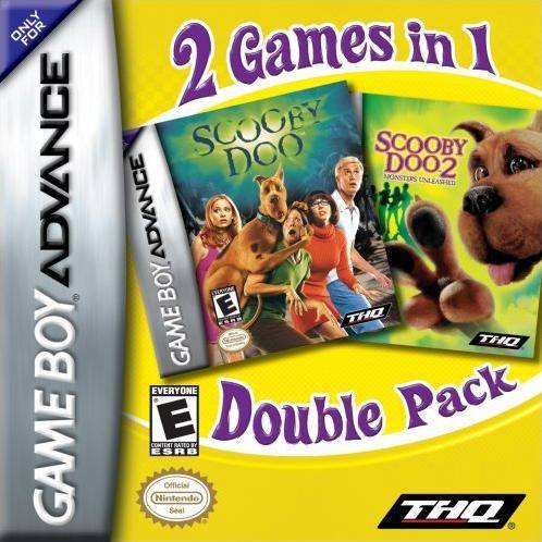 2 Games in 1 Double Pack: Scooby-Doo / Scooby-Doo 2: Monsters Unleashed (Gameboy Advance) (Online Order Only)