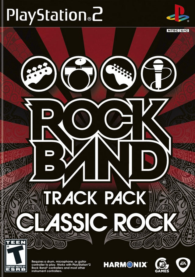 Rock Band Track Pack: Classic Rock (Playstation 2) (Online Order Only)