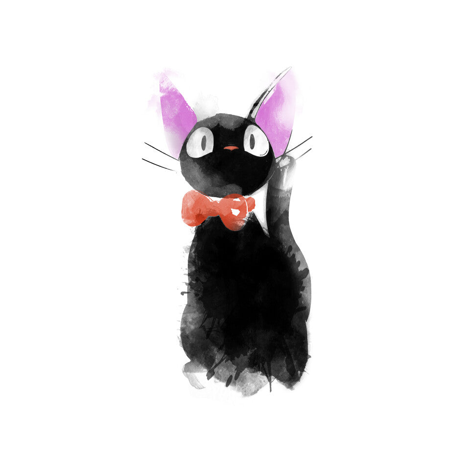 Watercolor Cat (Online Order Only)