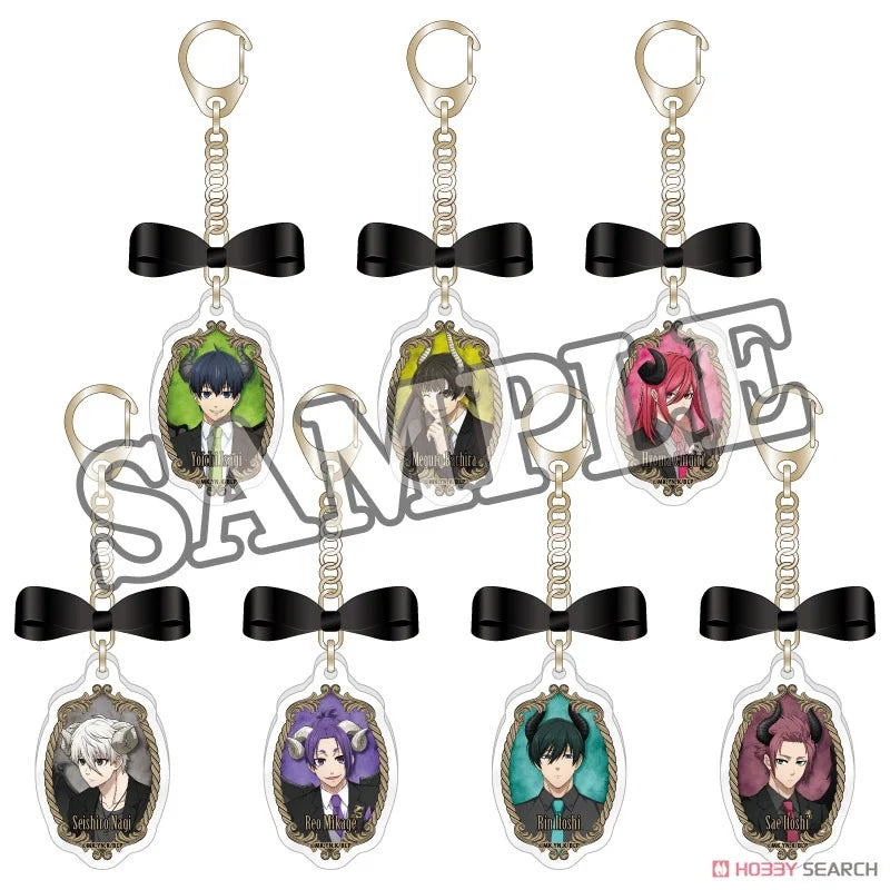 Blue Lock Trading Ribbon Acrylic Key Ring The Seven Deadly Sins (1 Blind Box) (ONLINE ORDER ONLY)