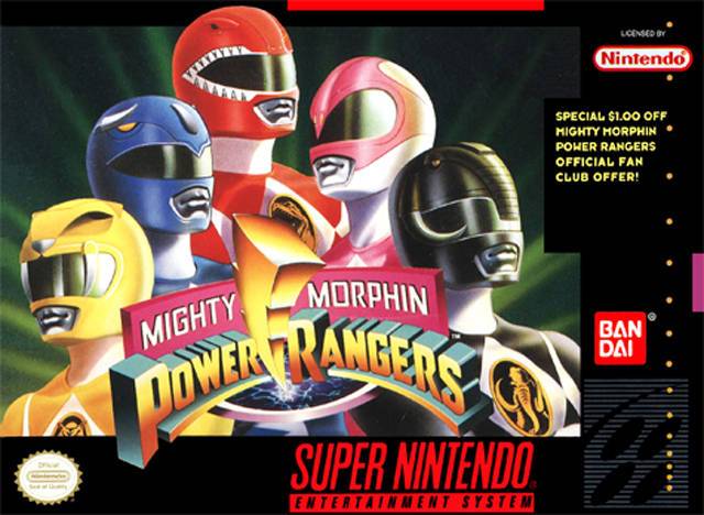 Mighty Morphin Power Rangers (Super Nintendo) (Online Order Only)