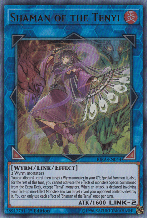 Shaman of the Tenyi [RIRA-EN044] Ultra Rare (ONLINE ORDER ONLY)