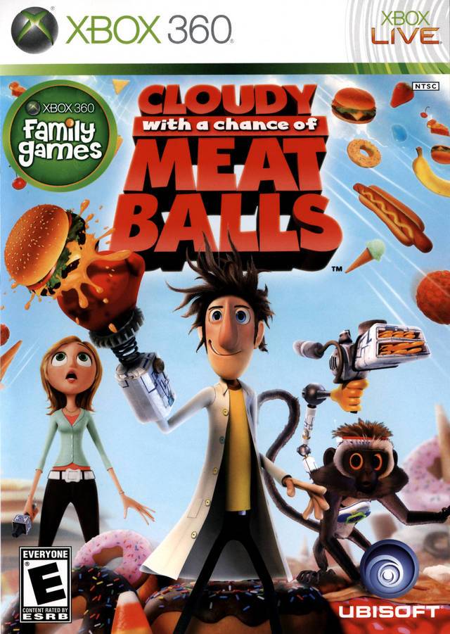 Cloudy with a Chance of Meatballs (Xbox 360) (ONLINE ORDER ONLY)