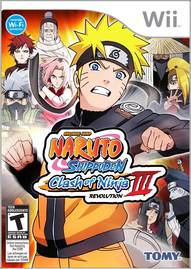 Naruto Shippuden: Clash of Ninja Revolution 3 (Wii) (Online Order Only)