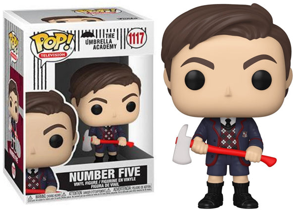 Number Five (w/ Axe, The Umbrella Academy) 1117 (Online Order Only)