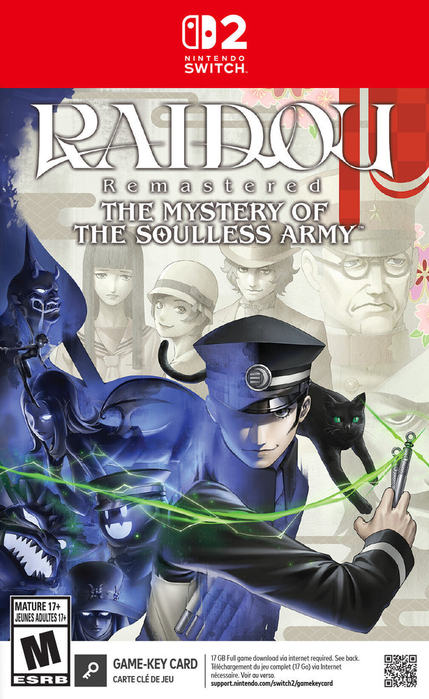 RAIDOU Remastered: The Mystery of the Soulless Army (Nintendo Switch 2) (ONLINE ORDER ONLY)