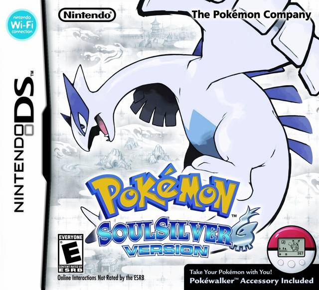 Pokemon SoulSilver Version W/ PokeWalker (Big Box Version) (Nintendo DS) (ONLINE ORDER ONLY)