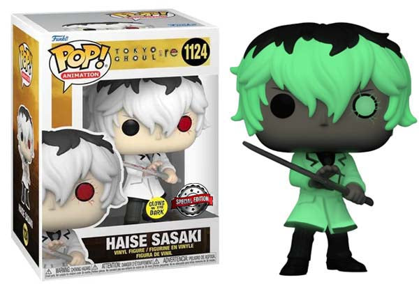 Haise Sasaki (Glow in the Dark, Tokyo Ghoul :re) 1124 - Special Edition Exclusive  **White Box Glow/Green Pop Glow** (Online Order Only)