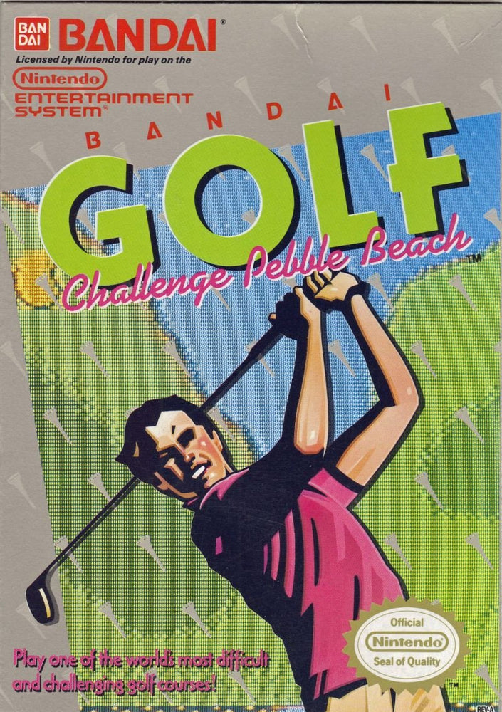 Bandai Golf Challenge Pebble Beach (Nintendo NES) (Online Order Only)