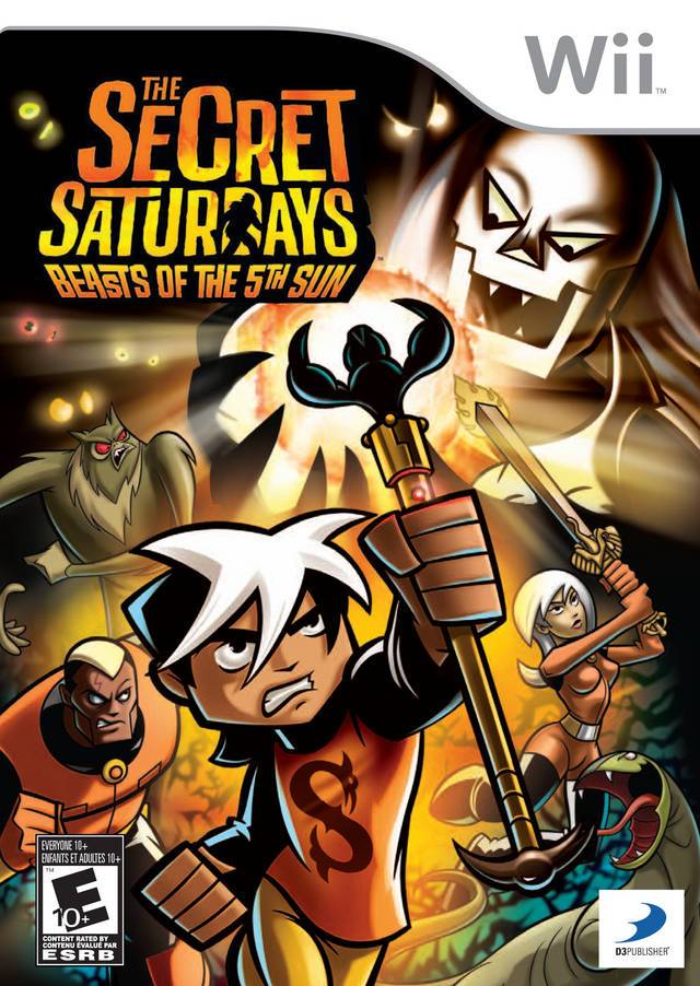 The Secret Saturdays: Beasts of The 5th Sun (Wii) (Online Only)