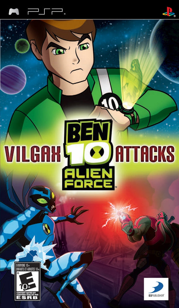 Ben 10: Alien Force: Vilgax Attacks (PSP) (ONLINE ORDER ONLY)