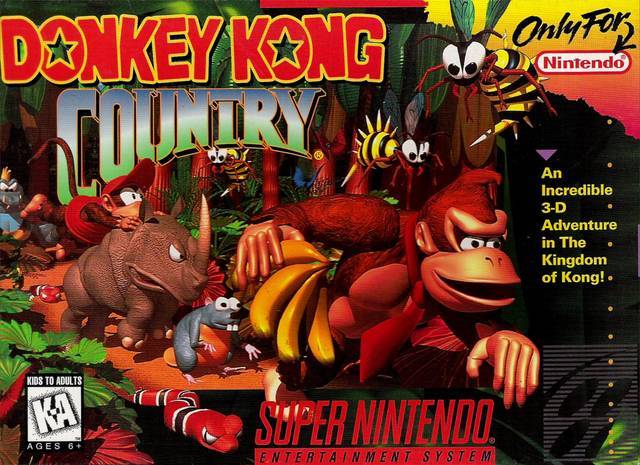 Donkey Kong Country W/ Strategy Guide (Super Nintendo) (Online Only)