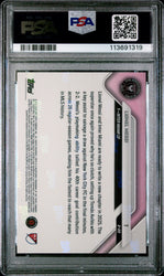 Graded 2025 Topps Now Lionel Messi #1 Fastest MLS Player to 40 Goal Contributions Soccer Card PSA 10 Gem Mint
