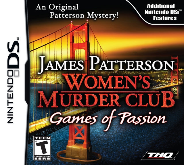 James Patterson Women's Murder Club: Games of Passion (Nintendo DS) (ONLINE ORDER ONLY)