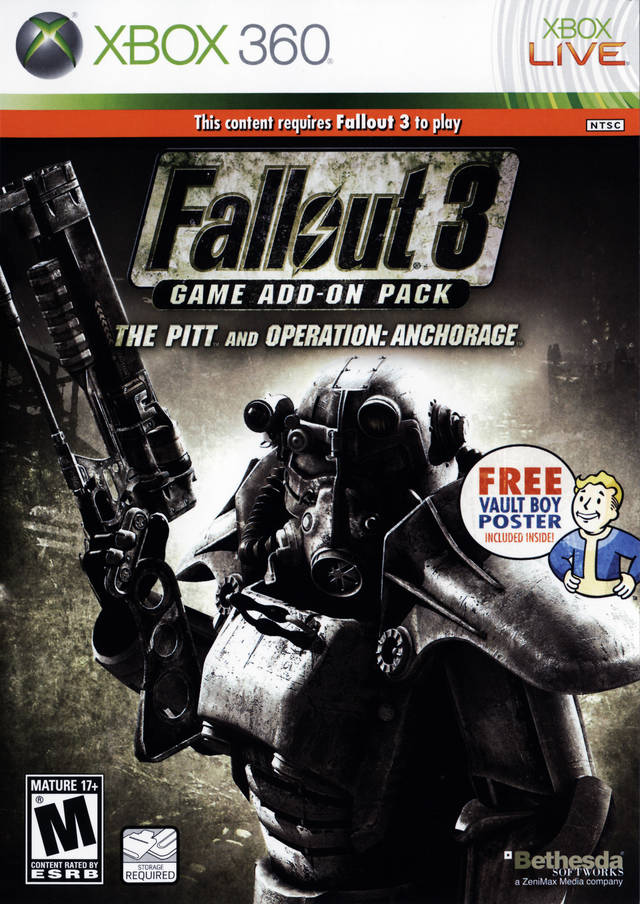 Fallout 3: Game Add-On Pack - The Pitt And Operation: Anchorage (Xbox 360) (ONLINE ORDER ONLY)