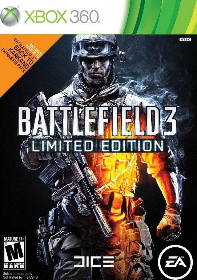 Battlefield 3: Limited Edition (Xbox 360) (ONLINE ORDER ONLY)