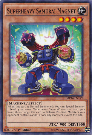 Superheavy Samurai Magnet [MP16-EN179] Common (ONLINE ORDER ONLY)