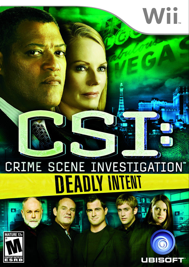 CSI: Crime Scene Investigation: Deadly Intent (Wii) (Online Order Only)