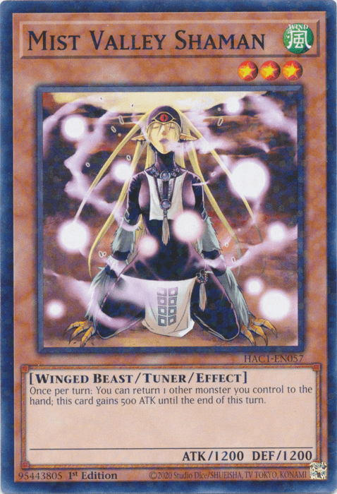 Mist Valley Shaman (Duel Terminal) [HAC1-EN057] Common (ONLINE ORDER ONLY)