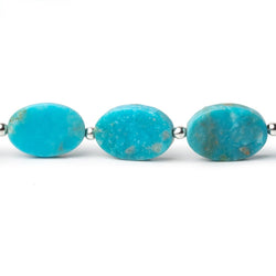 11.5x7.5-13x9mm Sleeping Beauty Turquoise Plain Ovals 20 inch 36 Beads AA (ONLINE ORDER ONLY)