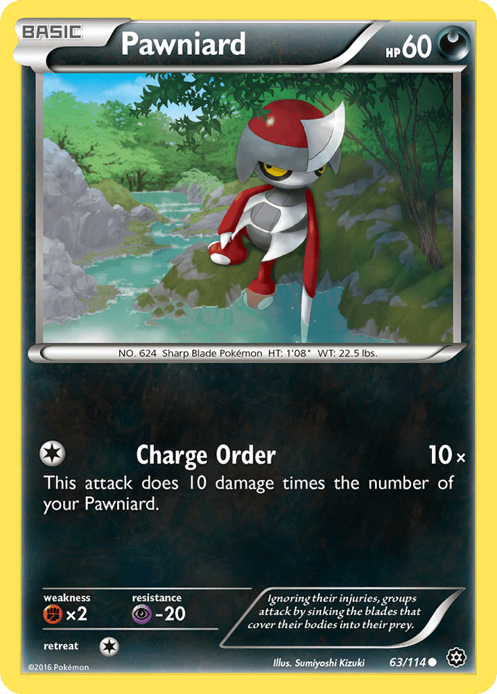 Pawniard (63/114) [XY: Steam Siege] (Online Only)