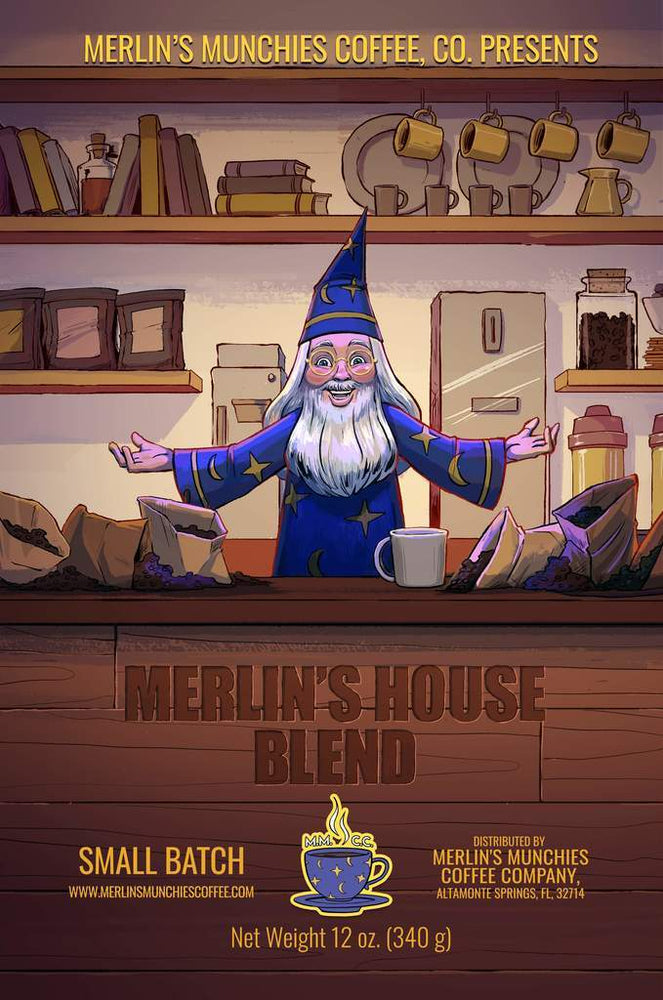 Merlin's House Blend 12oz (ONLINE ORDER ONLY)