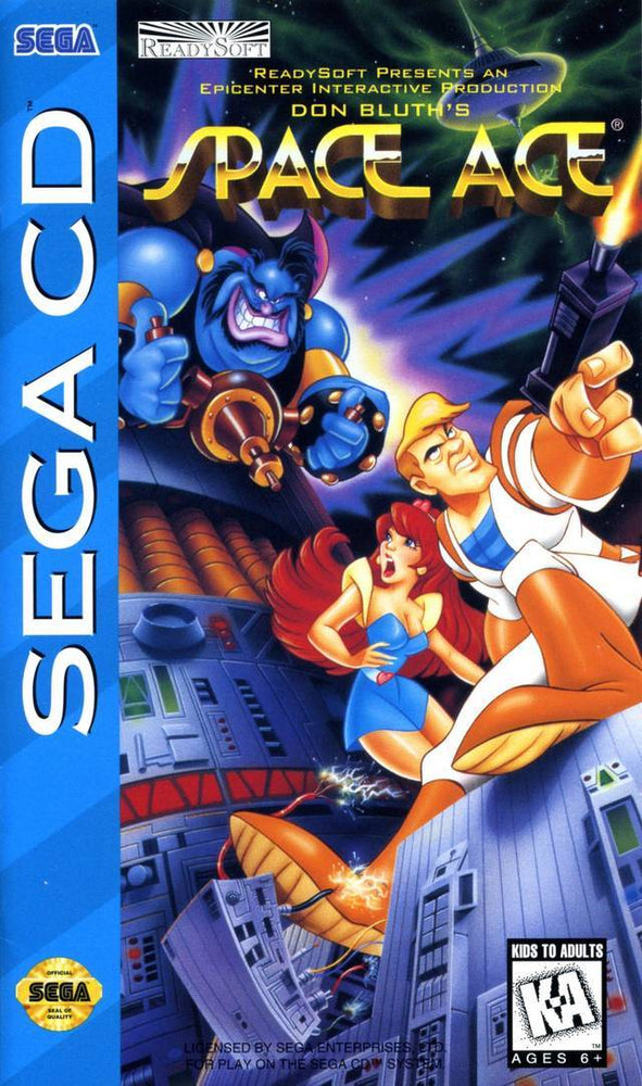 Space Ace (Sega CD) (ONLINE ORDER ONLY)