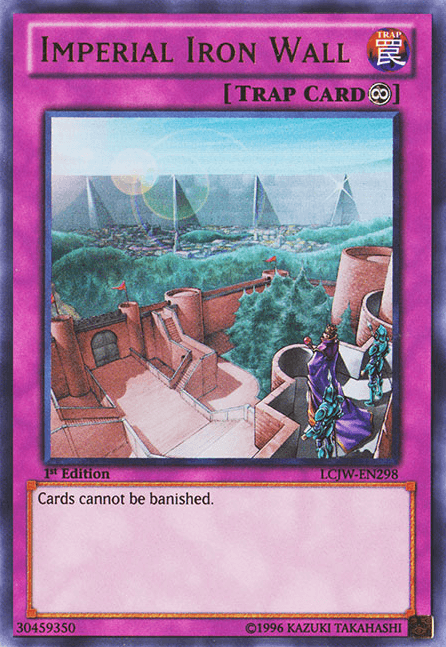 Imperial Iron Wall [LCJW-EN298] Ultra Rare (ONLINE ORDER ONLY)
