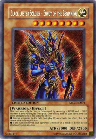 Black Luster Soldier - Envoy of the Beginning [MC2-EN004] Secret Rare (ONLINE ORDER ONLY)