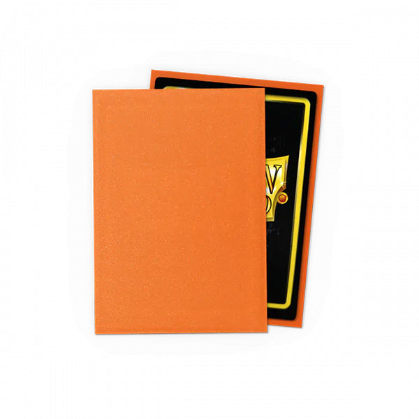 Dragon Shield: Japenese Size 60ct Sleeves - Amber (Matte) (ONLINE ORDER ONLY)