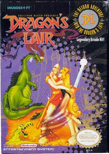 Sullivan Bluth Presents: Dragon's Lair (Nintendo NES) (Online Order Only)