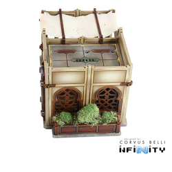 Alcazaba Utility Buildings (2-Pack) — Bare MDF