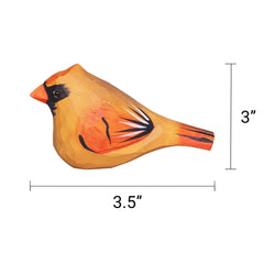 Hand-Carved Cardinal Bird DIY Painting Kit – Nature-Inspired Decor & Gifts (ONLINE ORDER ONLY)