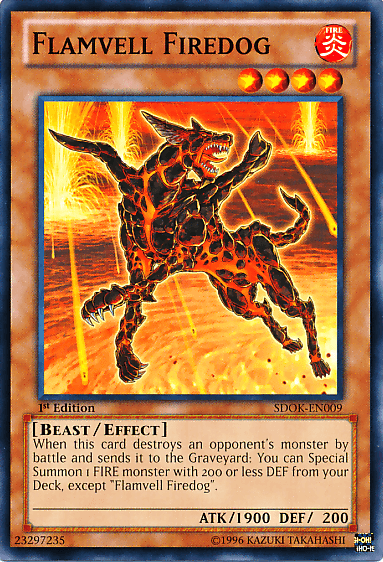 Flamvell Firedog [SDOK-EN009] Common (ONLINE ORDER ONLY)