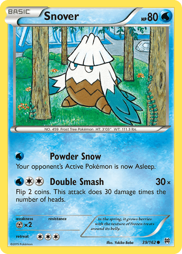 Snover (39/162) [XY: BREAKthrough] (Online Only)
