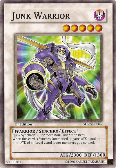 Junk Warrior [5DS2-EN042] Common (ONLINE ORDER ONLY)