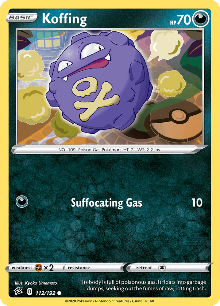Koffing (112/192) [Sword & Shield: Rebel Clash] (Online Only)