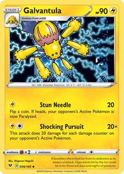 Galvantula (056/185) [Sword & Shield: Vivid Voltage] (Online Only)
