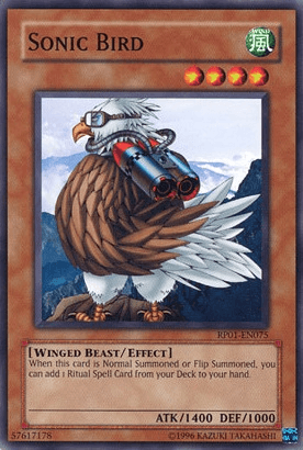Sonic Bird [RP01-EN075] Common (ONLINE ORDER ONLY)
