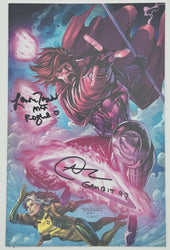 [Double Signed by Lenore Zann | Aj LoCasio] UNCANNY X-MEN #266 FACSIMILE EDITION UNKNOWN COMICS TYLER KIRKHAM VIRGIN VAR [IN STOCK] (ONLINE ORDER ONLY)