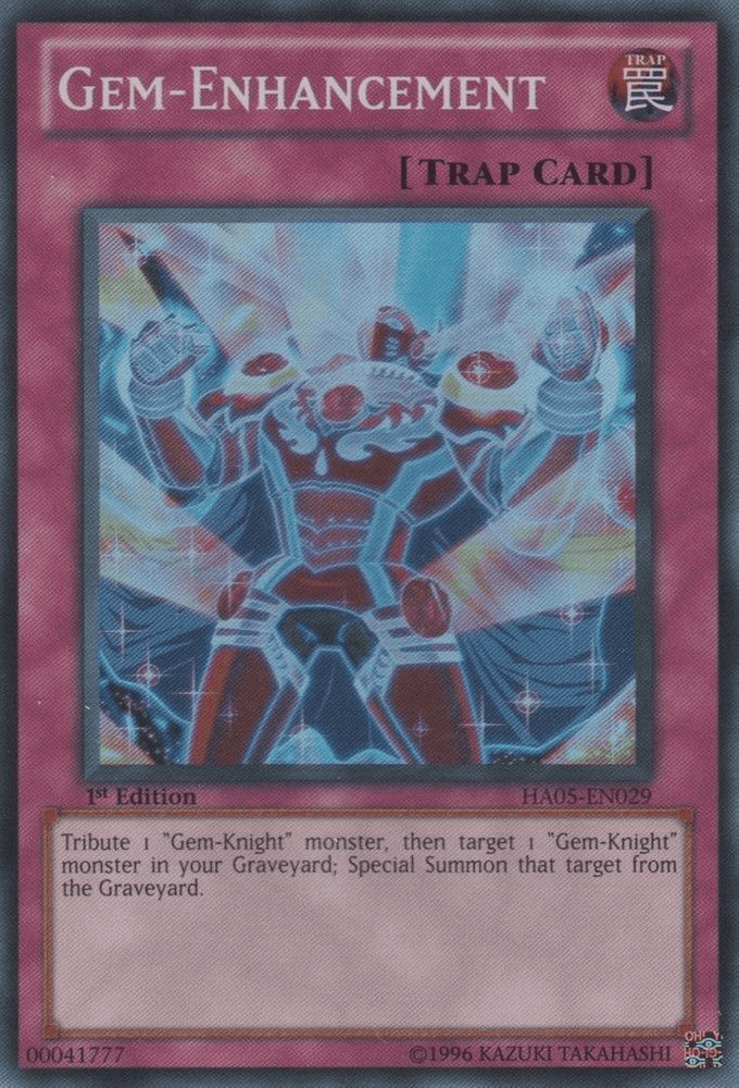 Gem-Enhancement [HA05-EN029] Super Rare (ONLINE ORDER ONLY)