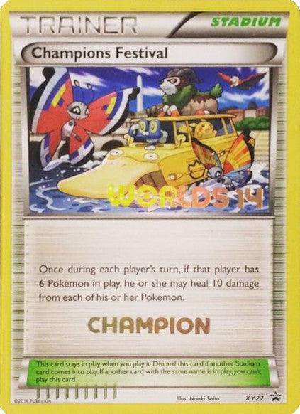 Champions Festival (XY27) (2014 Champion) [XY: Black Star Promos] (Online Only)