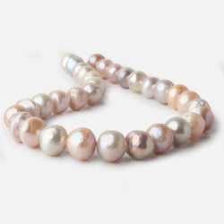 11x10-14x13mm TriColor Baroque Freshwater Pearl 16 inch 33 pieces (ONLINE ORDER ONLY)